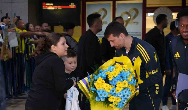 Fenerbahçe’ye Samsun’da coşkulu karşılama