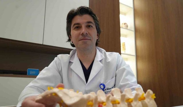 Ödüllü cerrahtan bel fıtığına ameliyatsız çözüm: Algolojik yöntemle 1 saatte taburcu olmak mümkün