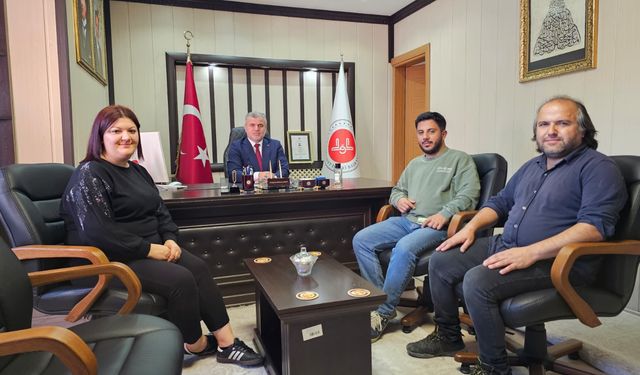 Basın Mensuplarından Müftü Soylu’ya Ziyaret