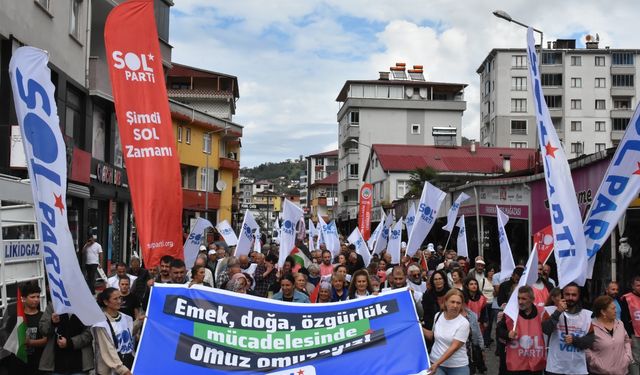 Kemalpaşa’da SOL Parti Mitingi