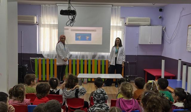 Miniklere Hijyen Bilinci Kazandırıldı