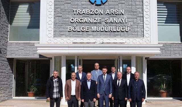 Arhavi OSB Heyetinden Trabzon Arsin OSB’ye Ziyaret