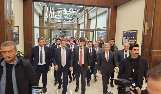 Rize-Artvin Havalimanı’nda Karşılama