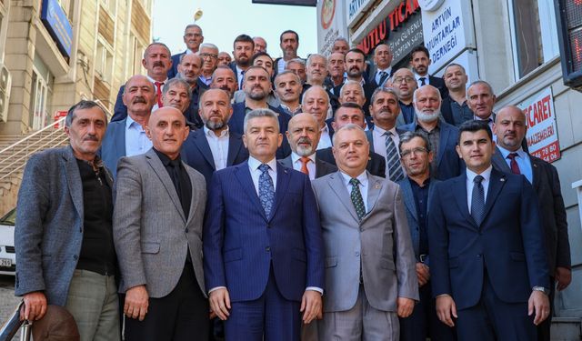 Vali Ergün’den Muhtarlar Derneğine Ziyaret