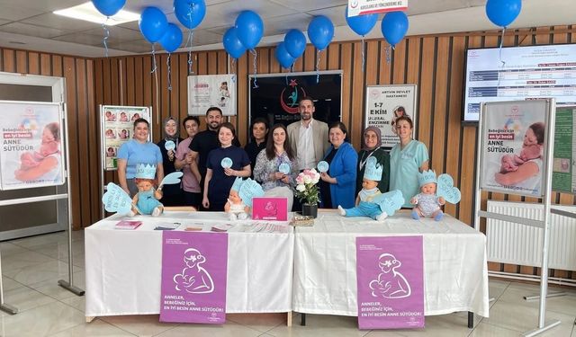 Ulusal Emzirme Haftası'nda Stand Kuruldu