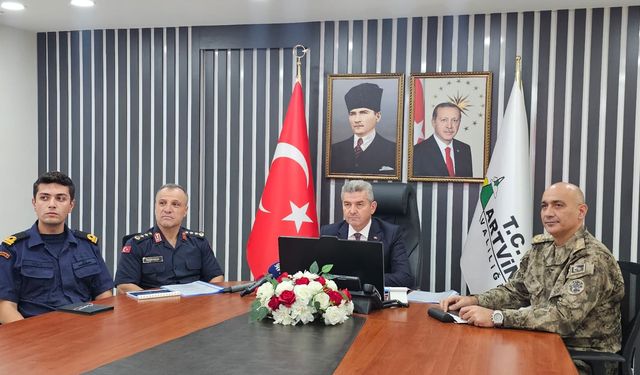 Vali Ergün Artvin’in Güvenlik Tablosunu Açıkladı
