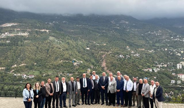 Muhtarlar Konfederasyonu Başkanı Artvin’de
