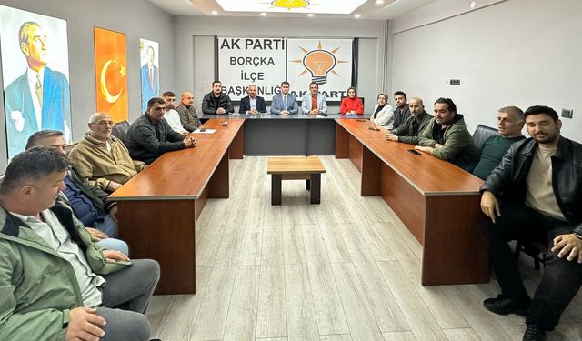 Borçka’da AK Parti’den Yatırım Açıklaması