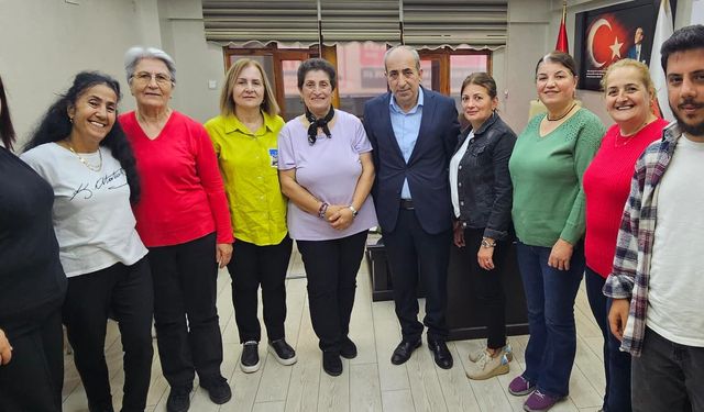 CHP Kadın Kolları’ndan AGC’ye Ziyaret