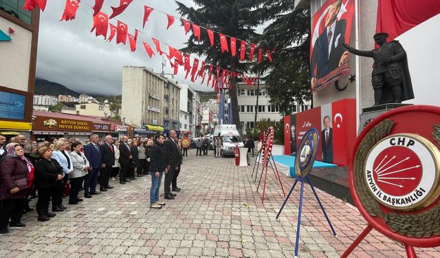 CHP’den Cumhuriyetin 102. Yılında Tören
