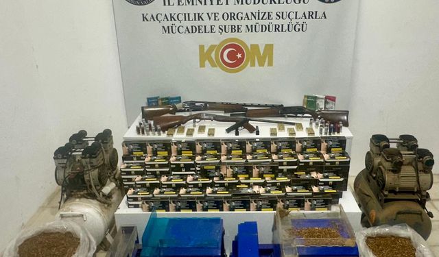 Samsun'da kaçakçılık operasyonunda 1 kişi yakalandı