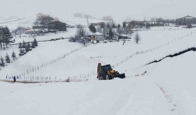 Ordu’da karla mücadele çalışmaları