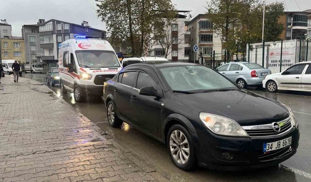 Ordu’da otomobilin çarptığı yaya yaralandı