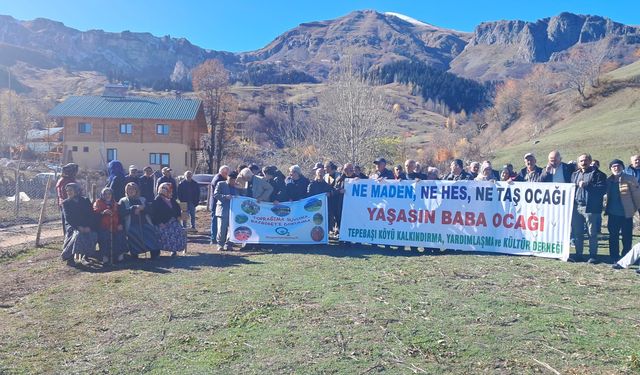 Bazgiret Köyü Halkı Madene Karşı Ayağa Kalktı