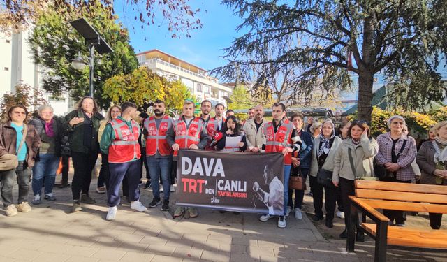 “Dava TRT’de Canlı Yayınlansın”