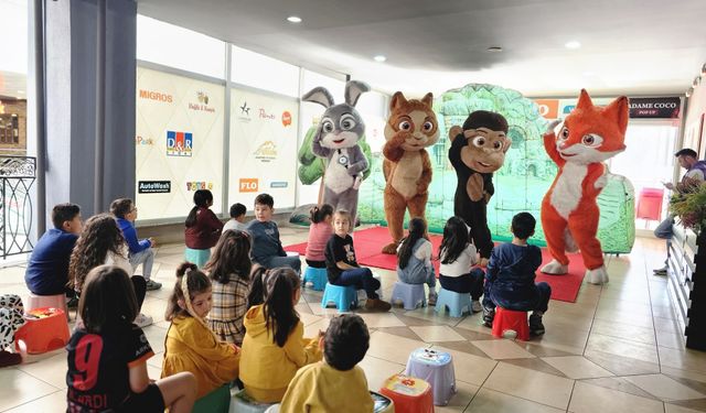 Momo ve Orman Dostları Çocuklarla Buluştu