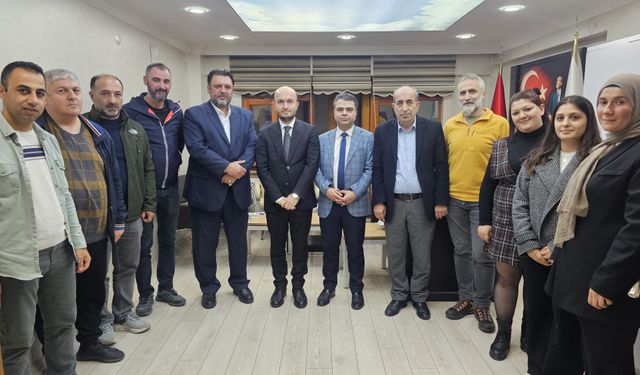 Trabzon’dan Artvin Basınına Ziyaret