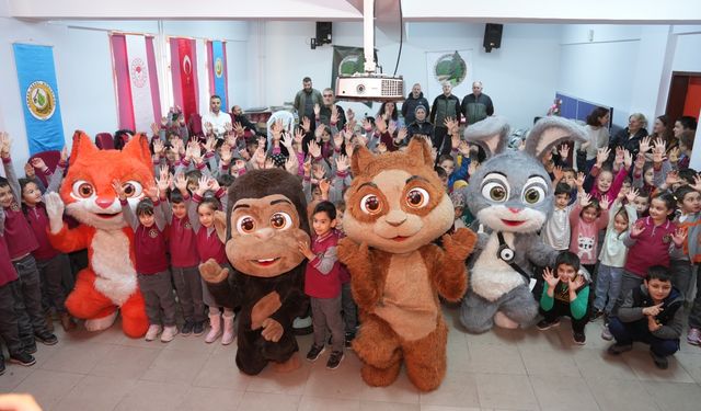 Akıllı Tavşan Momo ve Orman Dostları Çocuklarla Buluşuyor