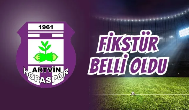 Hopaspor’un Yeni Fikstürü Belli Oldu