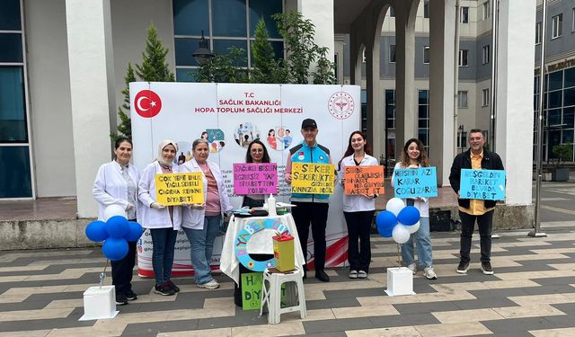 Diyabete Karşı Bilinçlendirme Standı Açıldı