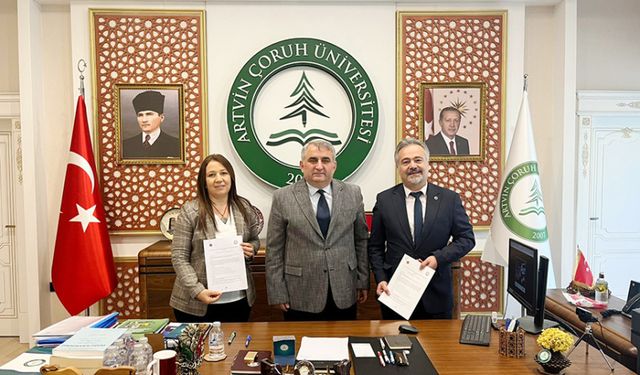 AÇÜ ile Atatürk Üniversitesi Arasında BÖGEP İş Birliği Protokolü İmzalandı