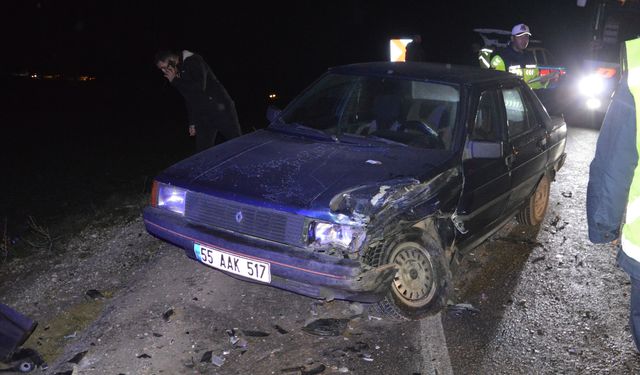 Samsun'da zincirleme trafik kazasında 3 kişi yaralandı