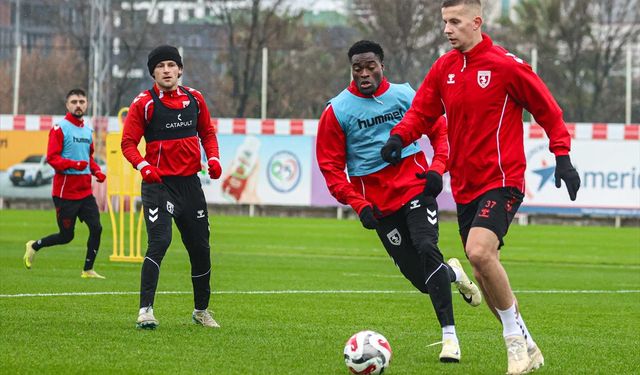 Samsunspor, Fenerbahçe maçı hazırlıklarına başladı