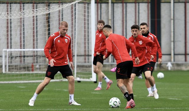 Samsunspor, Konferans Ligi'nde karşılaşacağı AEK maçına hazır