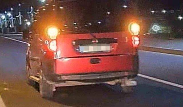 Ordu’da trafiği tehlikeye düşüren sürücüye 14 bin TL ceza