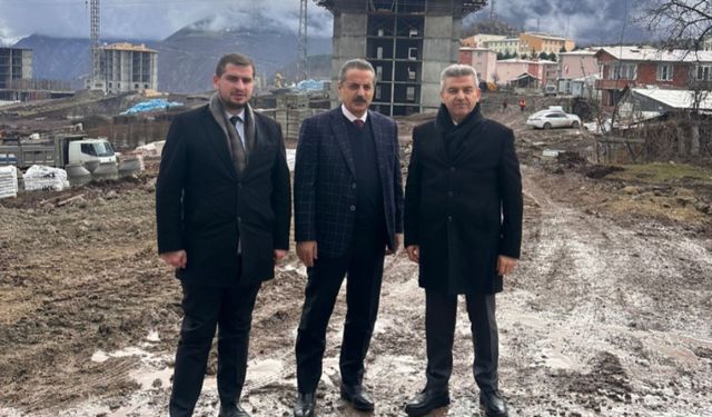 TOKİ Konut Projesinde İnşaat Çalışmaları Hız Kazandı