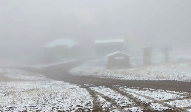 Artvin’e Yılın İlk Karı Düştü