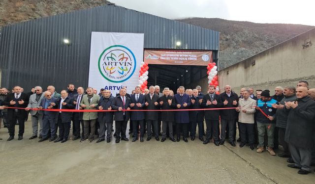 35 Yeni Araç ve Modern Parke Taşı Tesisi Hizmete Başladı