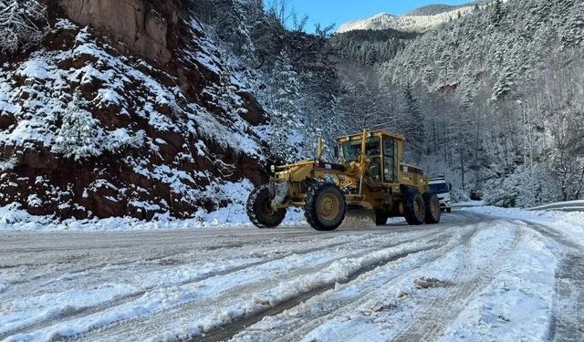 Kar Yağışı Ulaşımı Olumsuz Etkiliyor