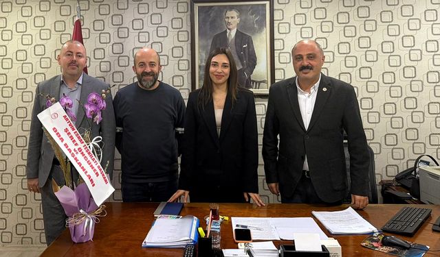 Gizem Çiçek’e Hayırlı Olsun Ziyareti