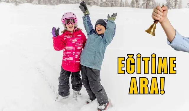 Taşımalı Eğitime 1 Gün Ara Verildi