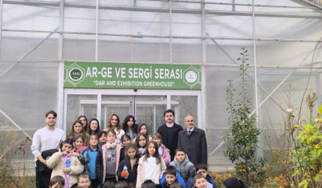 Öğrenciler Botanik Bahçesinde Bilimle Buluştu