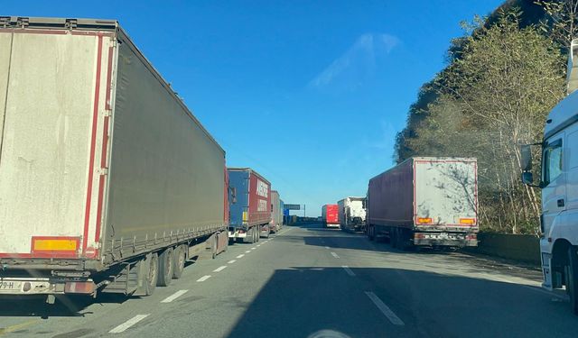 Sarp Sınır Kapısı’nda Tır Çilesi