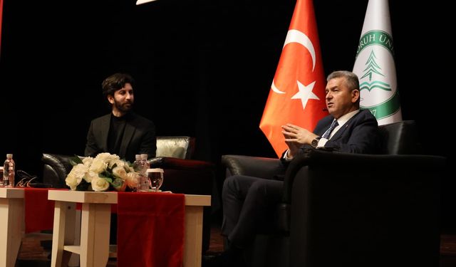 Vali Ergün Gençlere Deneyimlerini Anlattı