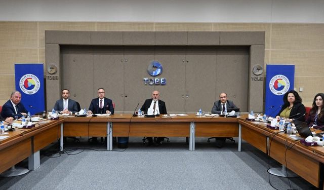 TOBB İnşaat ve Taahhüt Hizmetleri Kurulu Toplantısı Gerçekleşti