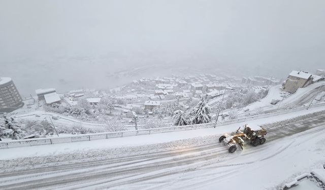 Artvin’de Yoğun Kar Ve Tipi Hayatı Felç Etti