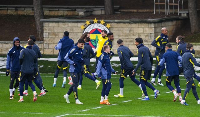 Fenerbahçe, Aston Villa maçının hazırlıklarını tamamladı