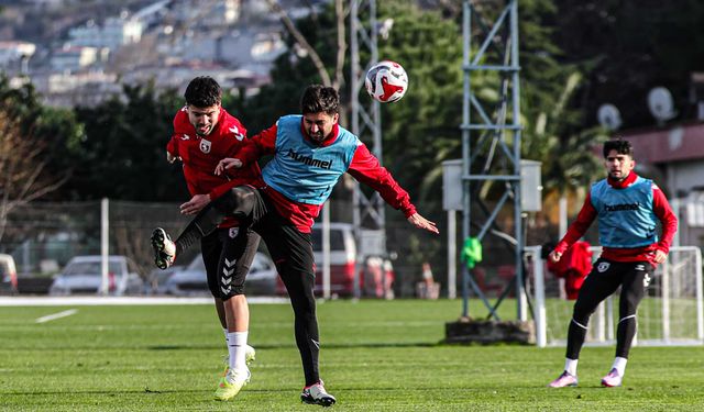 Samsunspor, Fenerbahçe maçının hazırlıklarını sürdürdü
