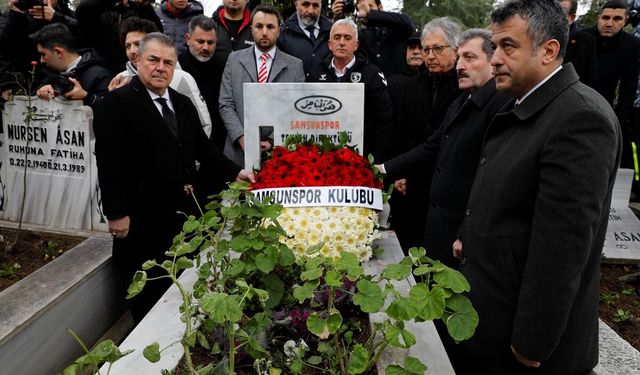 Samsunspor kafilesinin 37 yıl önce geçirdiği trafik kazasında vefat edenler anıldı