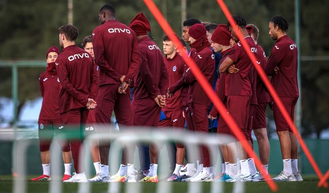 Trabzonspor, Fethiyespor maçının hazırlıklarına başladı