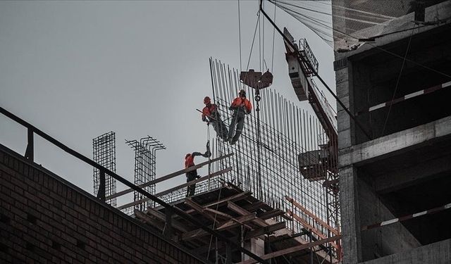 İnşaat üretim endeksi Kasım 2025'te yıllık yüzde 22,3 arttı