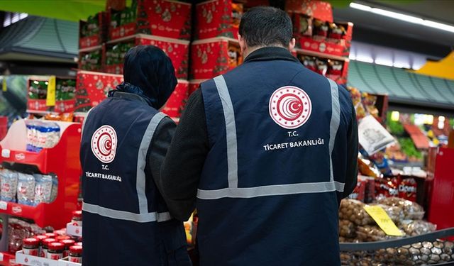 Ticaret Bakanlığı 2025'te 577 bin 771 firma ve 41,3 milyon ürün denetledi