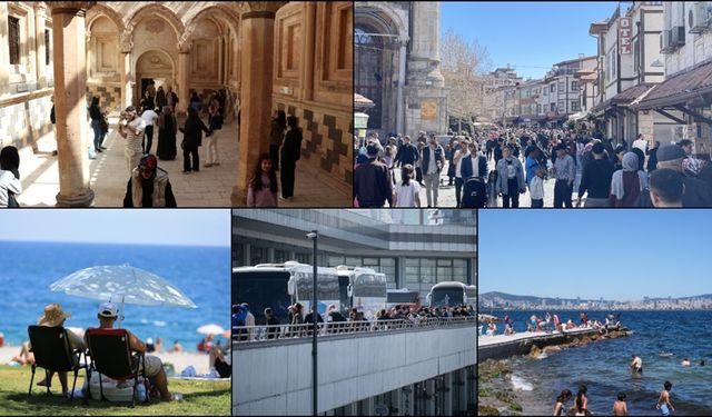 Yerli turistler geçen yılın üçüncü çeyreğinde 276,1 milyar lira seyahat harcaması yaptı