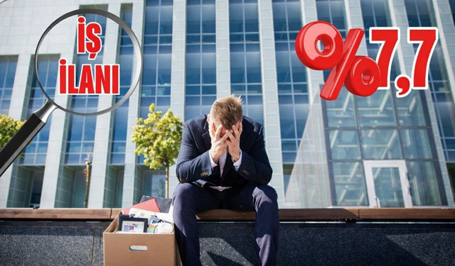 İşsizlik Oranı %7,7 Oldu