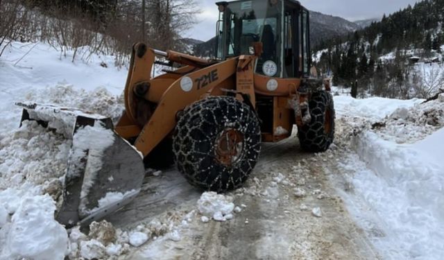 18 Köy Yolu Ulaşıma Kapalı