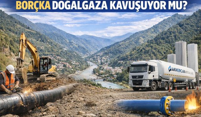 Borçka Doğalgaza Kavuşuyor Mu?